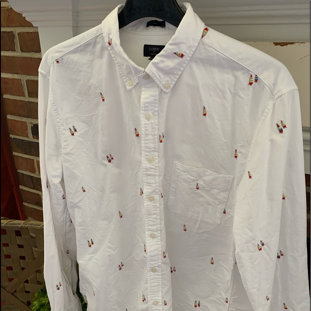 Jcrew sailboat shirt
